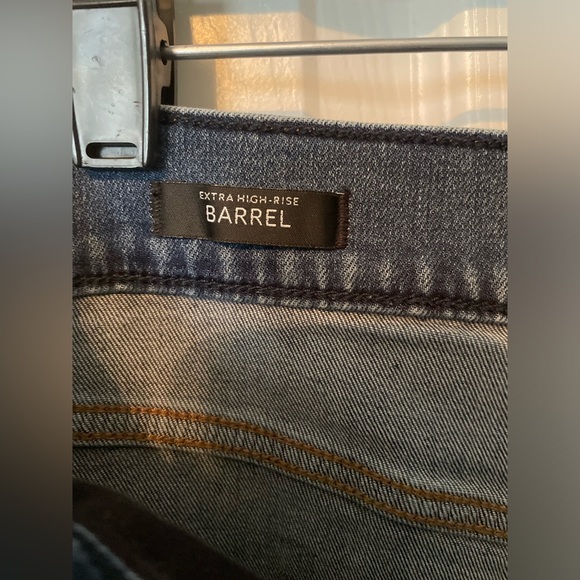 White House Black Market Extra High-Rise Barrel Jean - Picture 5 of 6